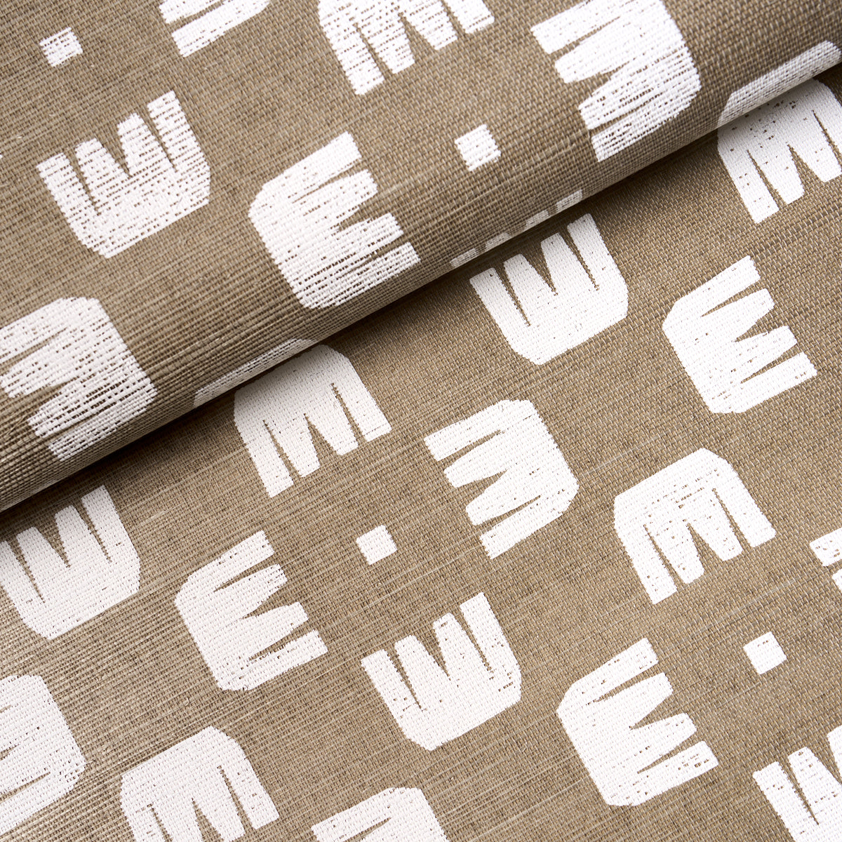 Purchase 5016631 | Raze Sisal, Dust - Schumacher Wallpaper