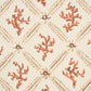 Purchase 5016641 | Corail Leaf Trellis, Coral - Schumacher Wallpaper