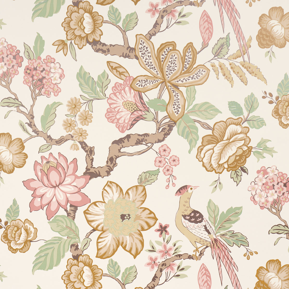 Purchase 5016661 | Huntington Gardens, Pétale - Schumacher Wallpaper