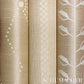 Purchase 5016700 | Geo Leaf Sisal, Bone & White - Schumacher Wallpaper