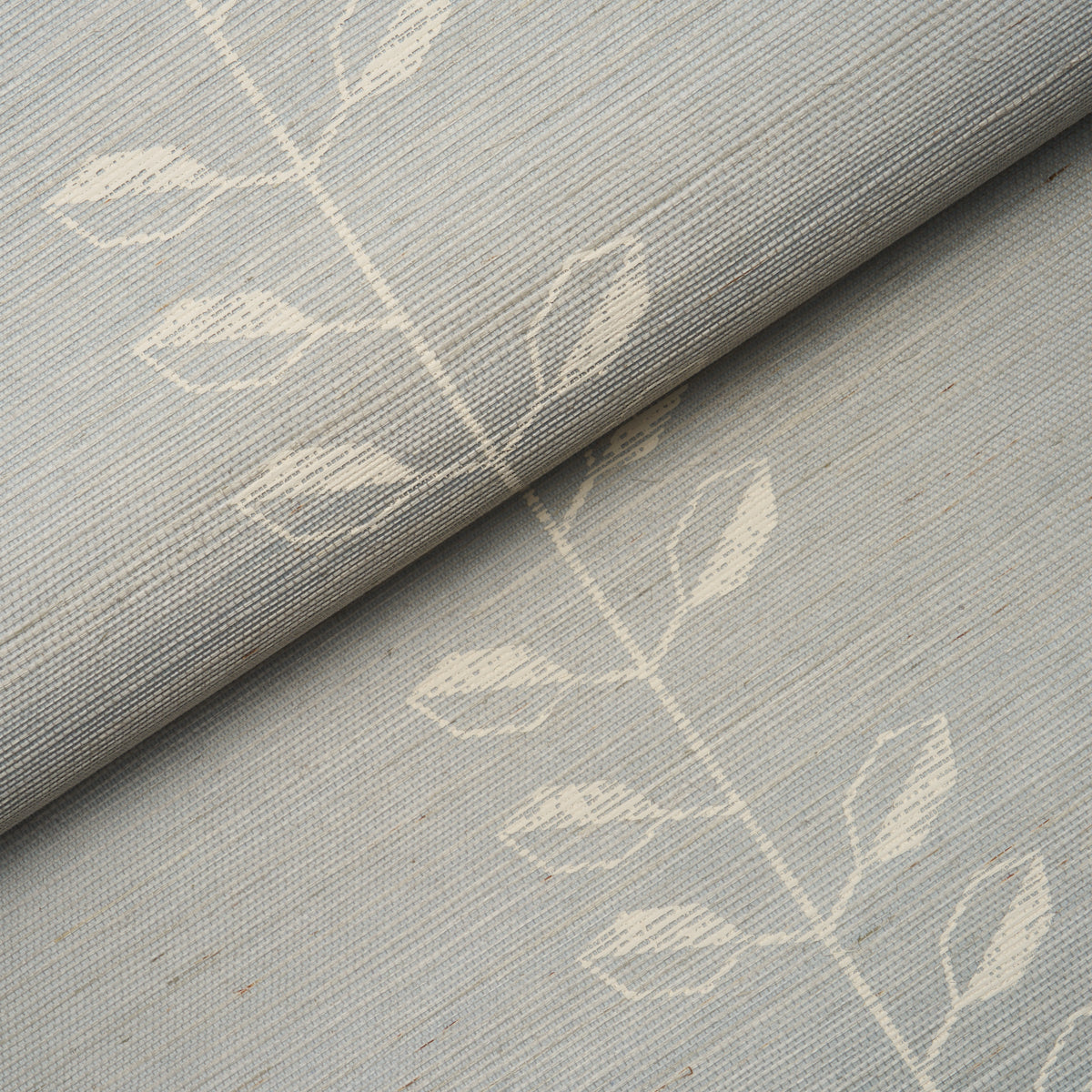 Purchase 5016702 | Geo Leaf Sisal, Mineral & Ivory - Schumacher Wallpaper