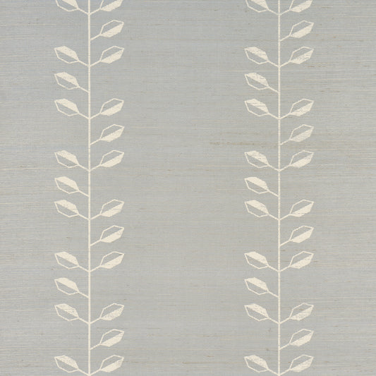 Purchase 5016702 | Geo Leaf Sisal, Mineral & Ivory - Schumacher Wallpaper