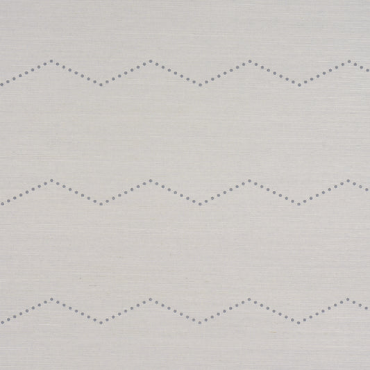 Purchase 5016711 | Rivet Stripe Sisal, Dove - Schumacher Wallpaper