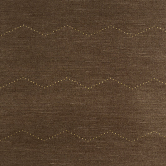Purchase 5016712 | Rivet Stripe Sisal, Sepia - Schumacher Wallpaper