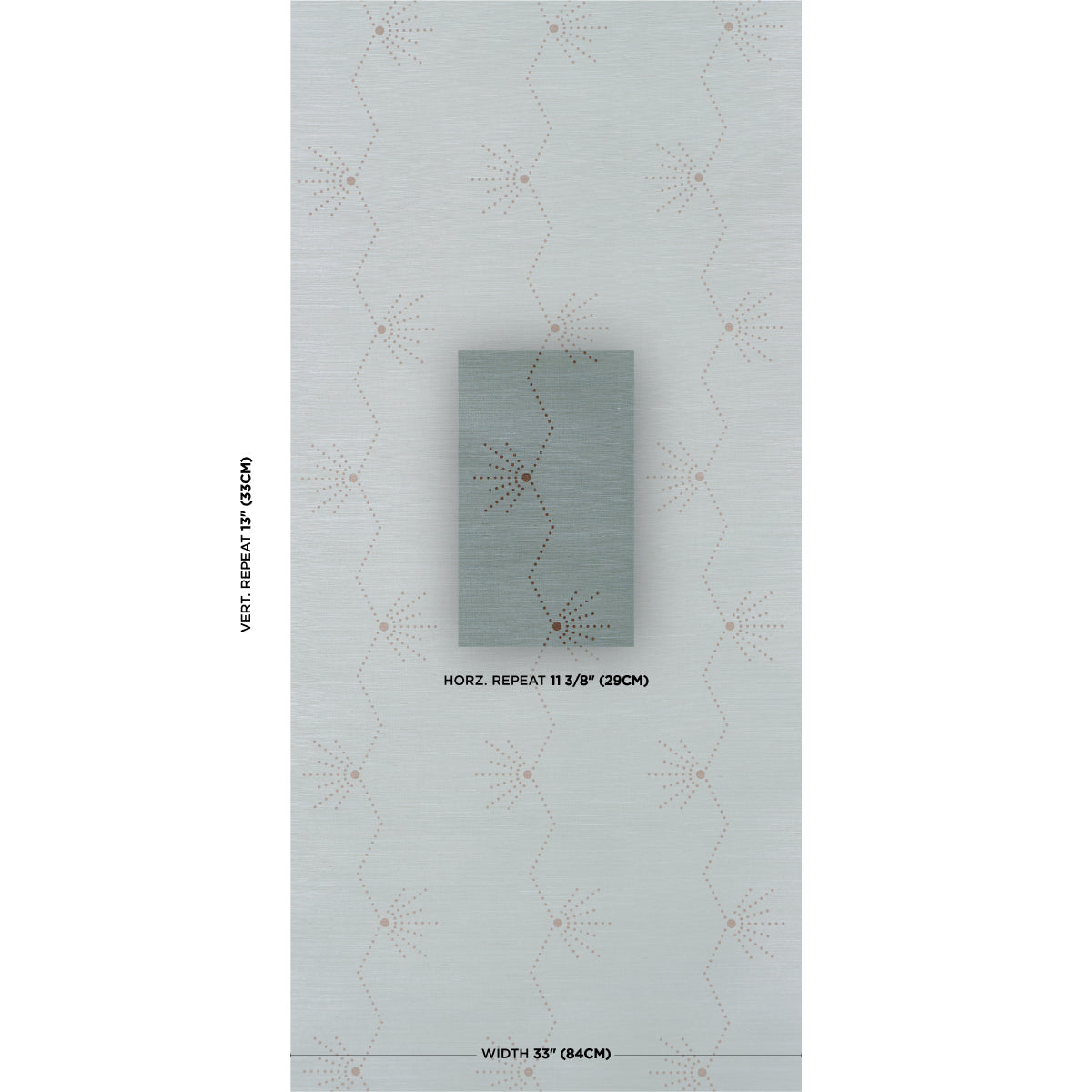 Purchase 5016722 | Royere Stripe Sisal, Seaglass - Schumacher Wallpaper