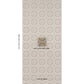 Purchase 5016732 | Beveled Frame Sisal, Sepia - Schumacher Wallpaper