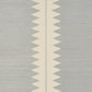 Purchase 5016740 | Bristle Stripe Sisal, Mineral - Schumacher Wallpaper