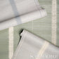 Purchase 5016741 | Bristle Stripe Sisal, Dove - Schumacher Wallpaper