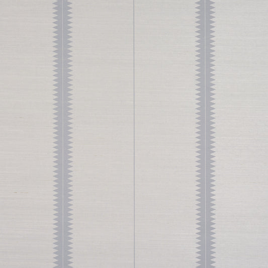 Purchase 5016741 | Bristle Stripe Sisal, Dove - Schumacher Wallpaper