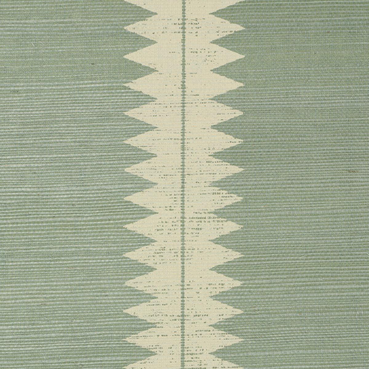 Purchase 5016742 | Bristle Stripe Sisal, Seaglass - Schumacher Wallpaper