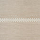 Purchase 5016750 | Checkered Stripe Sisal, Flax - Schumacher Wallpaper
