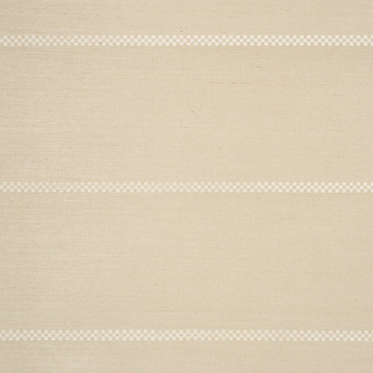 Purchase 5016751 | Checkered Stripe Sisal, Birch - Schumacher Wallpaper