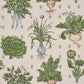Purchase 5016781 | Green Grocer, Parchment - Schumacher Wallpaper