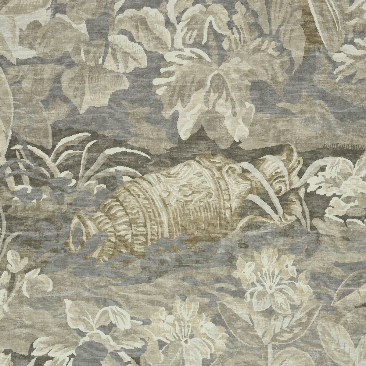 Purchase 5016823 | La Foret 3 Panel Set, Oyster Forest - Schumacher Wallpaper