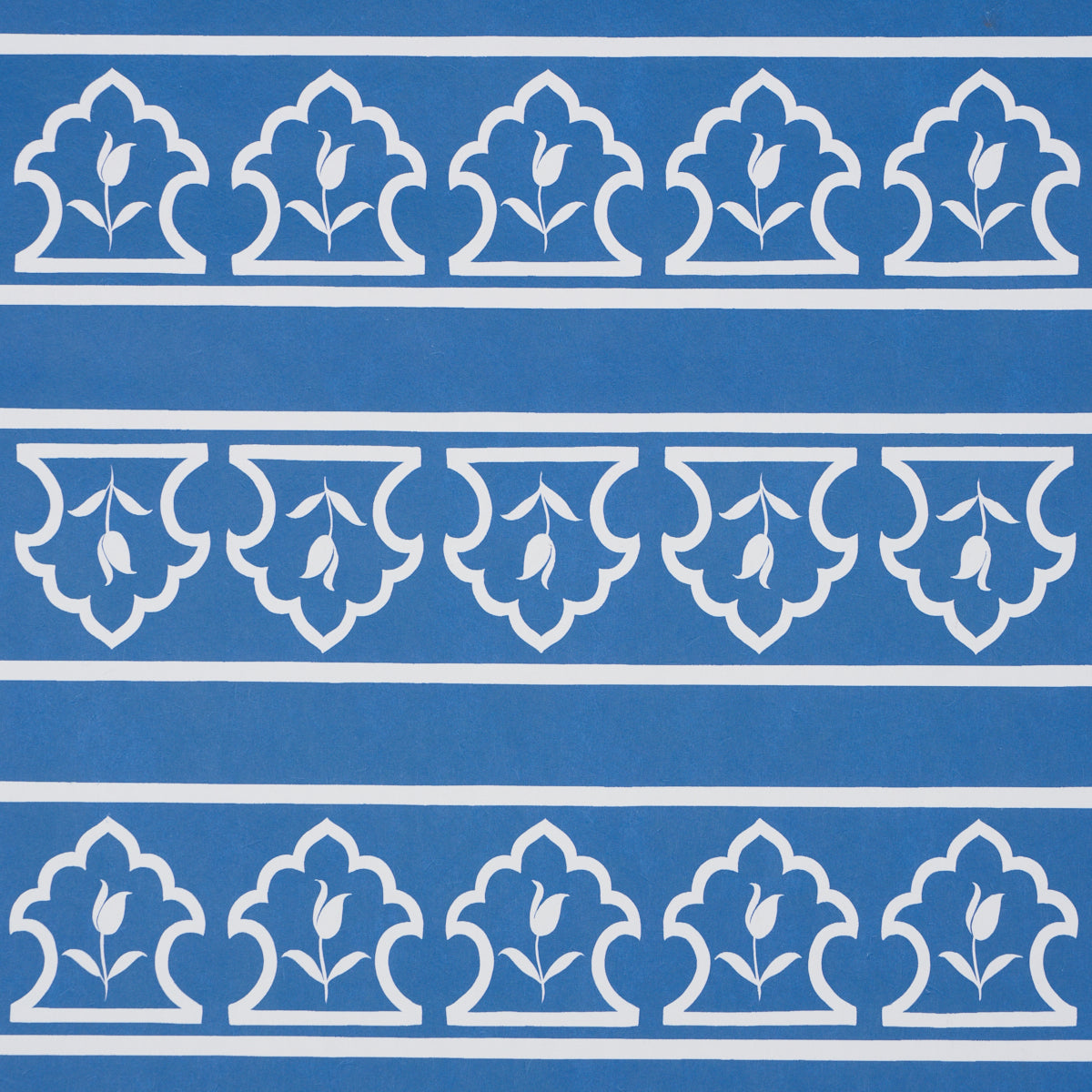 Purchase 5016830 | Palladio Mughal Two Panel Set, Blue - Schumacher Wallpaper