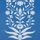 Purchase 5016830 | Palladio Mughal Two Panel Set, Blue - Schumacher Wallpaper