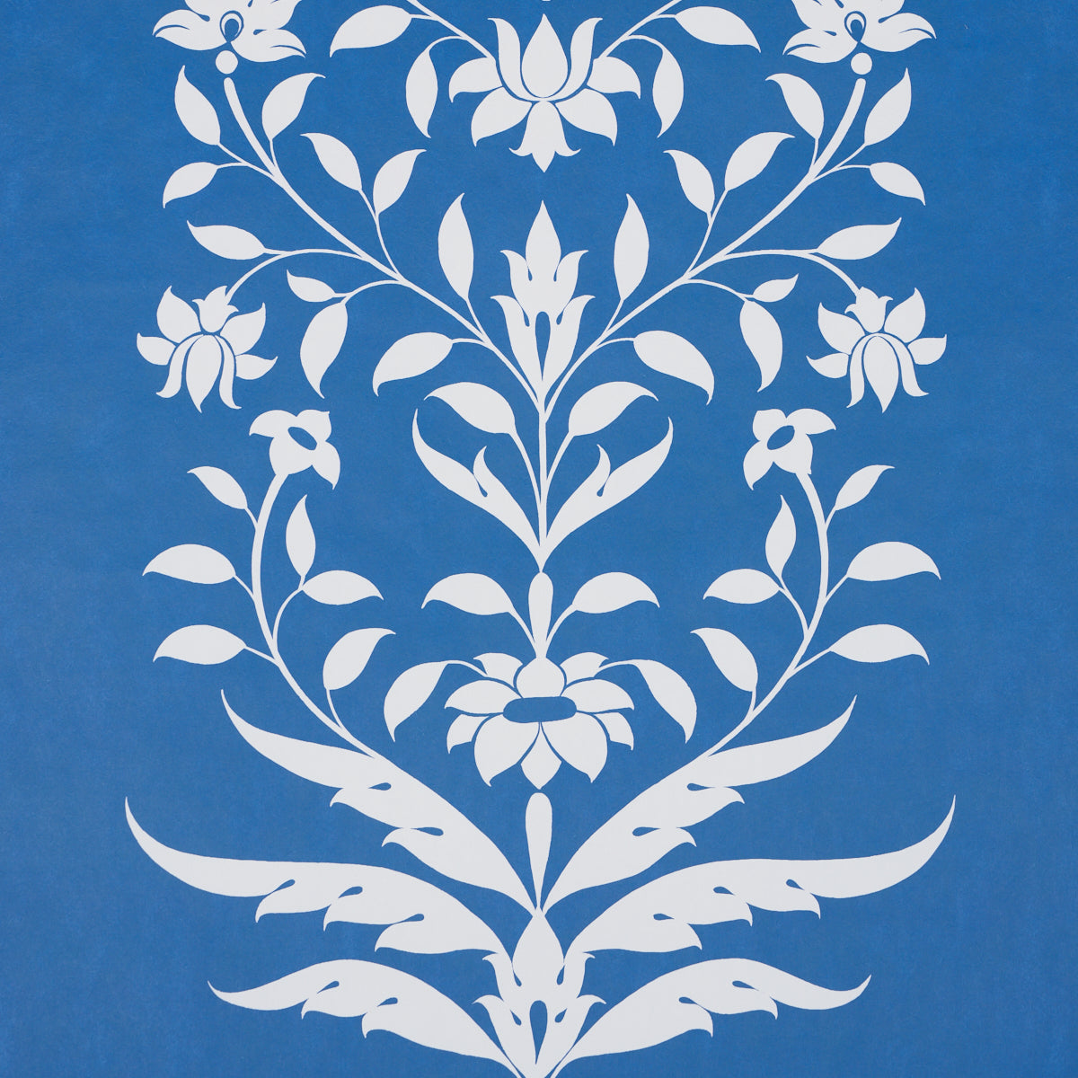Purchase 5016830 | Palladio Mughal Two Panel Set, Blue - Schumacher Wallpaper