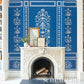 Purchase 5016830 | Palladio Mughal Two Panel Set, Blue - Schumacher Wallpaper