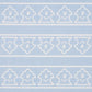 Purchase 5016831 | Palladio Mughal Two Panel Set, Sky - Schumacher Wallpaper