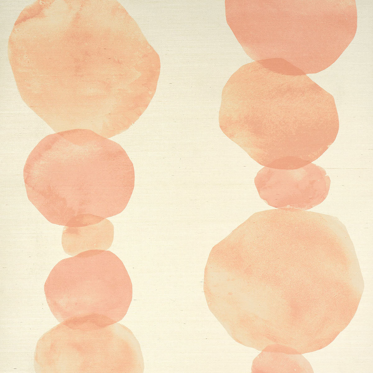 Purchase 5016911 | Hyperion Sisal, Peach - Schumacher Wallpaper