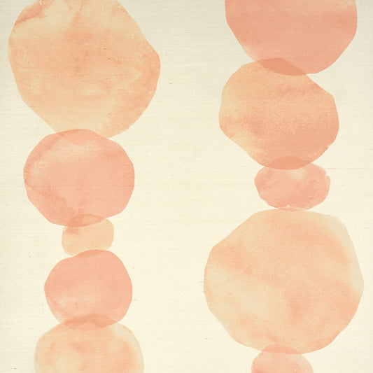 Purchase 5016911 | Hyperion Sisal, Peach - Schumacher Wallpaper