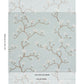 Purchase 5016930 | Magnolia Tree, Dusty Sky - Schumacher Wallpaper