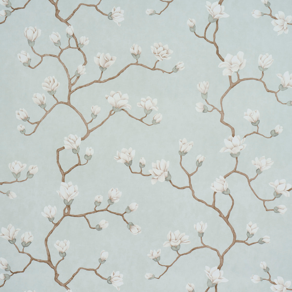 Purchase 5016930 | Magnolia Tree, Dusty Sky - Schumacher Wallpaper