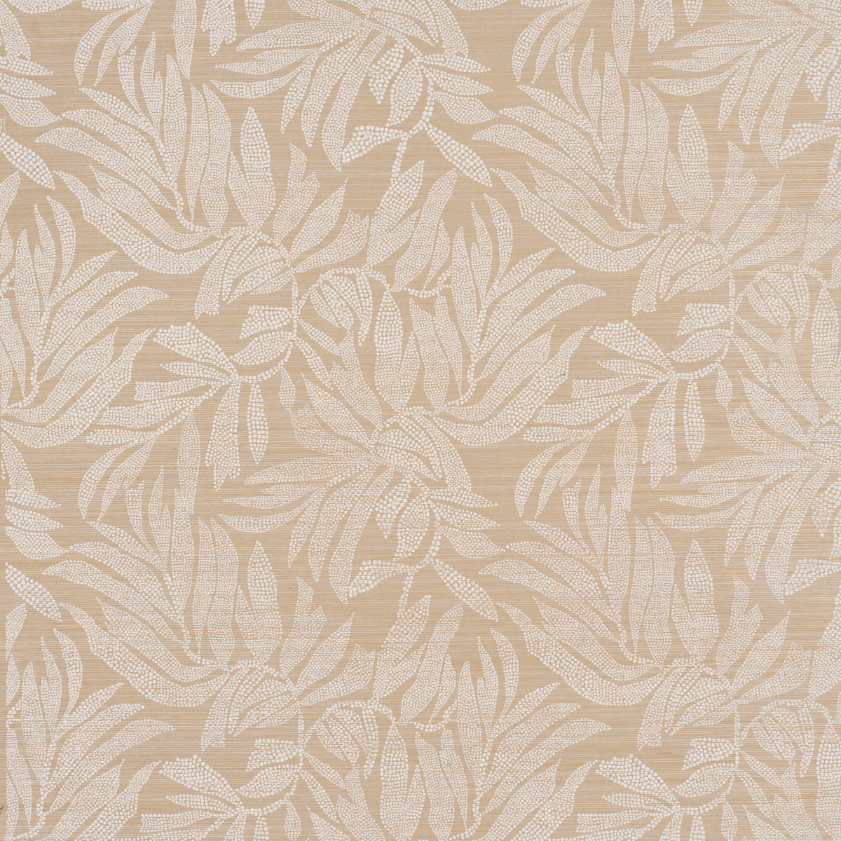 Purchase 5016950 | Tayrona Palm Mosaic Sisal, Playa Dorada Sand - Schumacher Wallpaper
