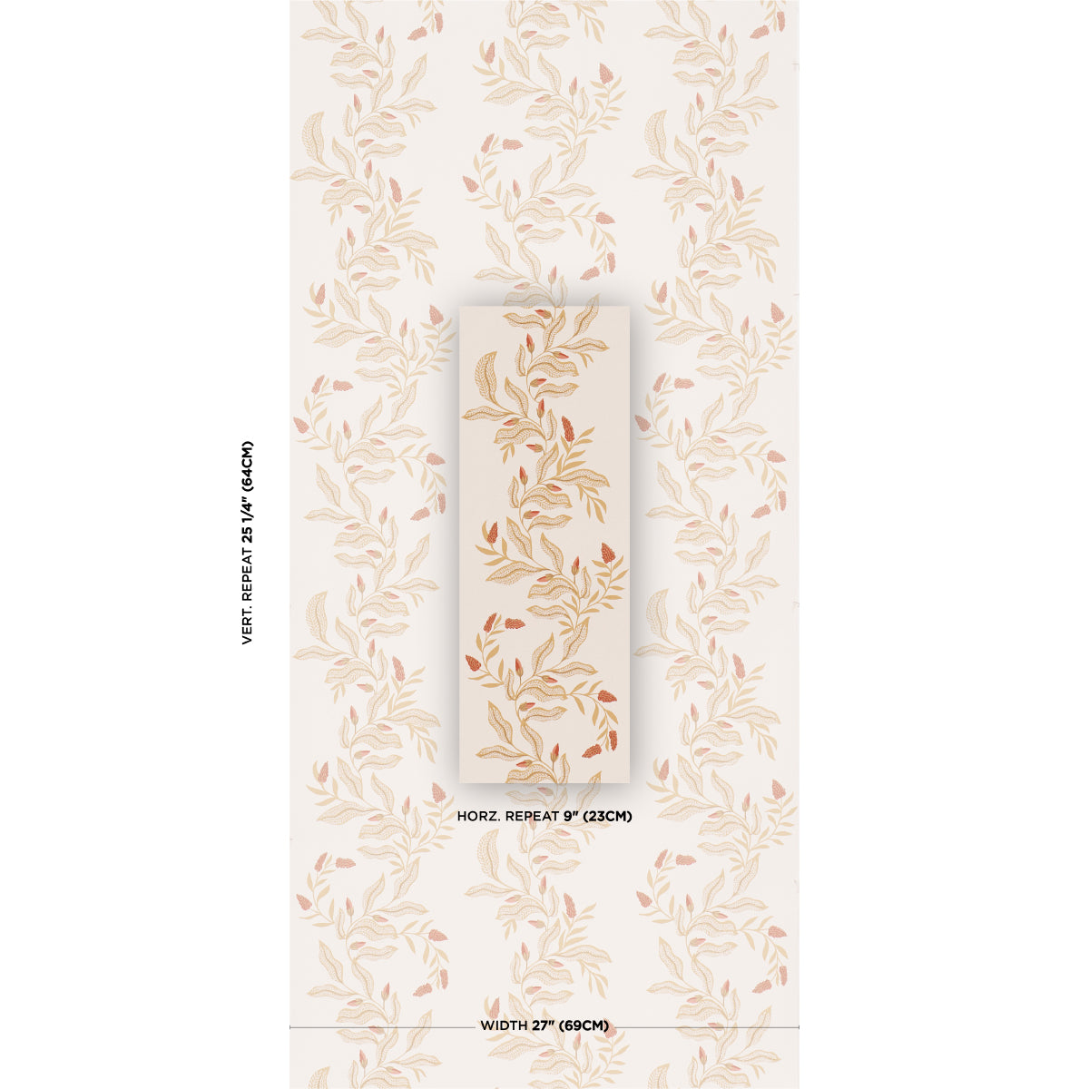 Purchase 5016972 | Vagary Vines, Honeycomb - Schumacher Wallpaper