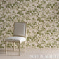 Purchase 5016980 | Arboreal Handprint, Leaf - Schumacher Wallpaper