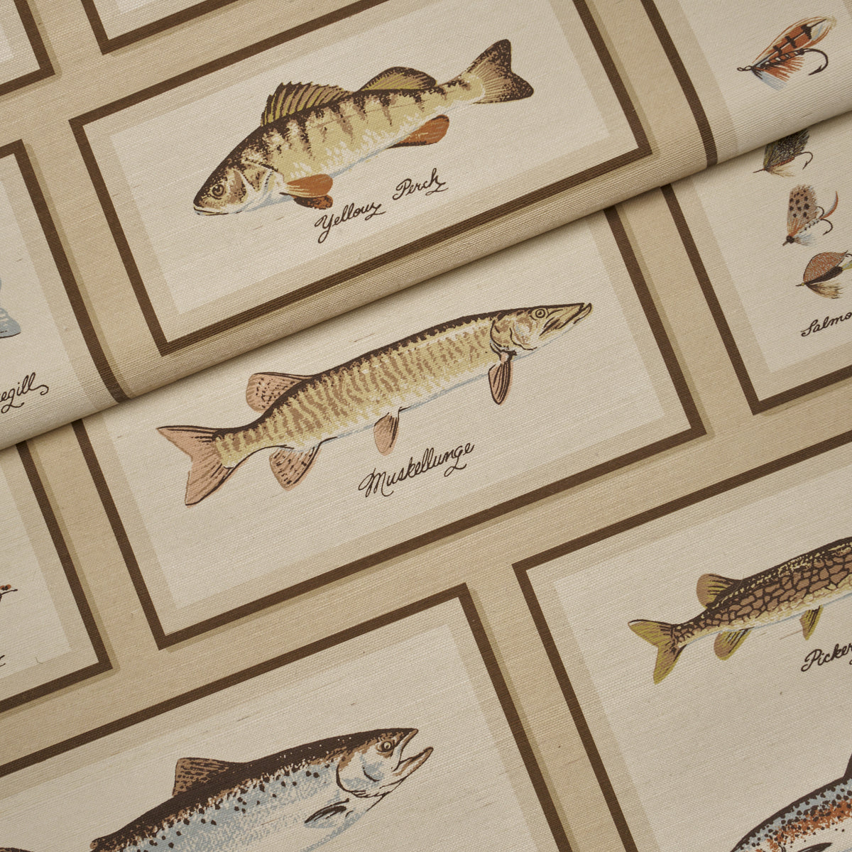 Purchase 5017001 | Jamie'S Trophies Sisal, Natural - Schumacher Wallpaper