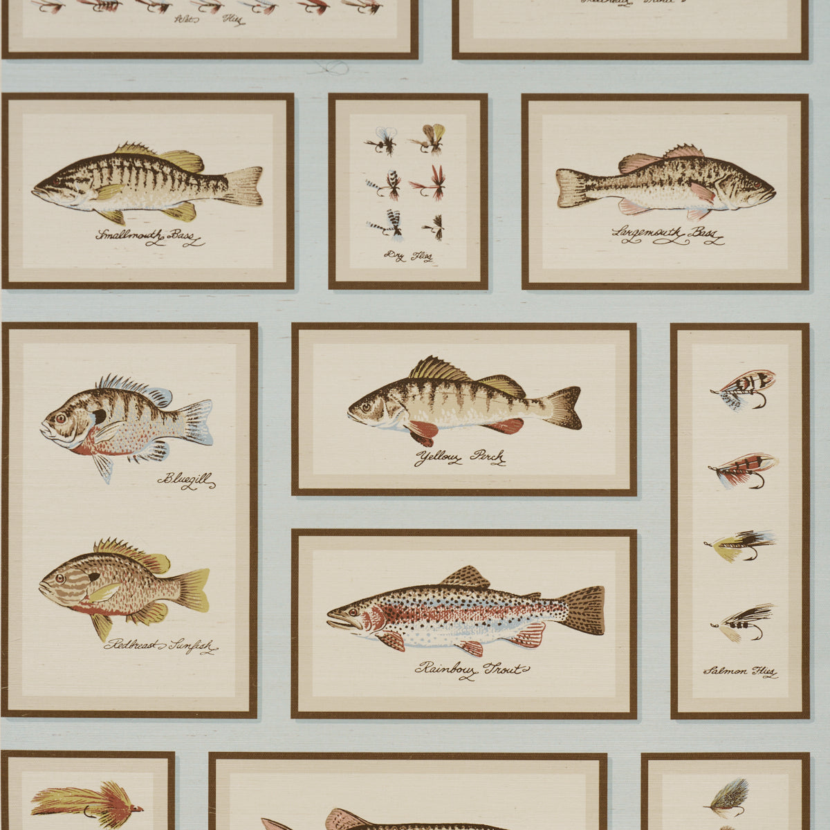 Purchase 5017002 | Jamie'S Trophies Sisal, Sky - Schumacher Wallpaper