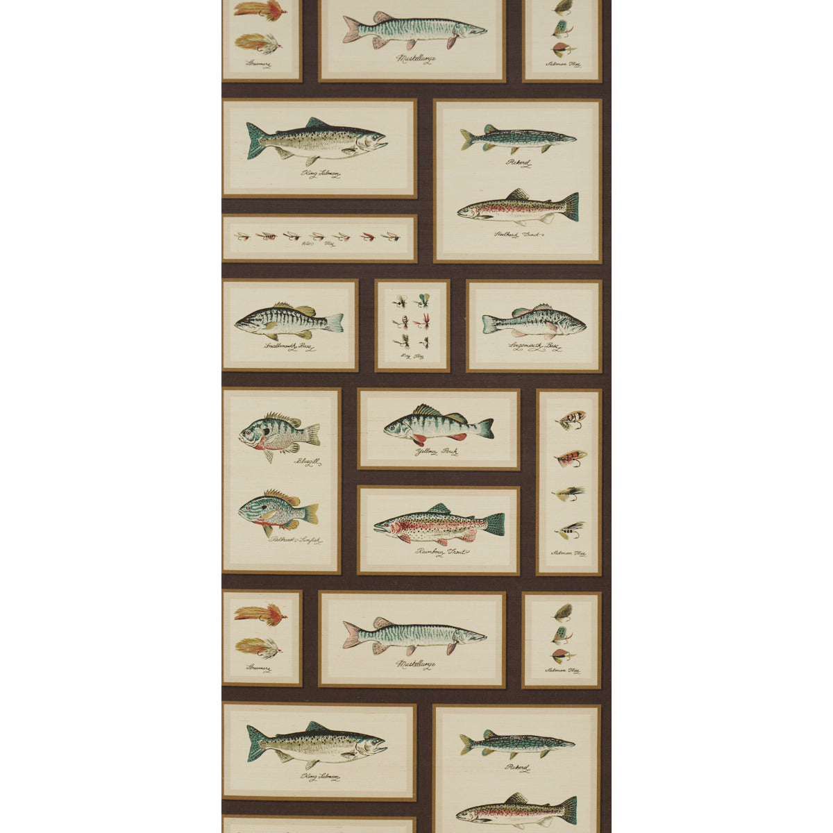 Purchase 5017003 | Jamie'S Trophies Sisal, Charcoal - Schumacher Wallpaper