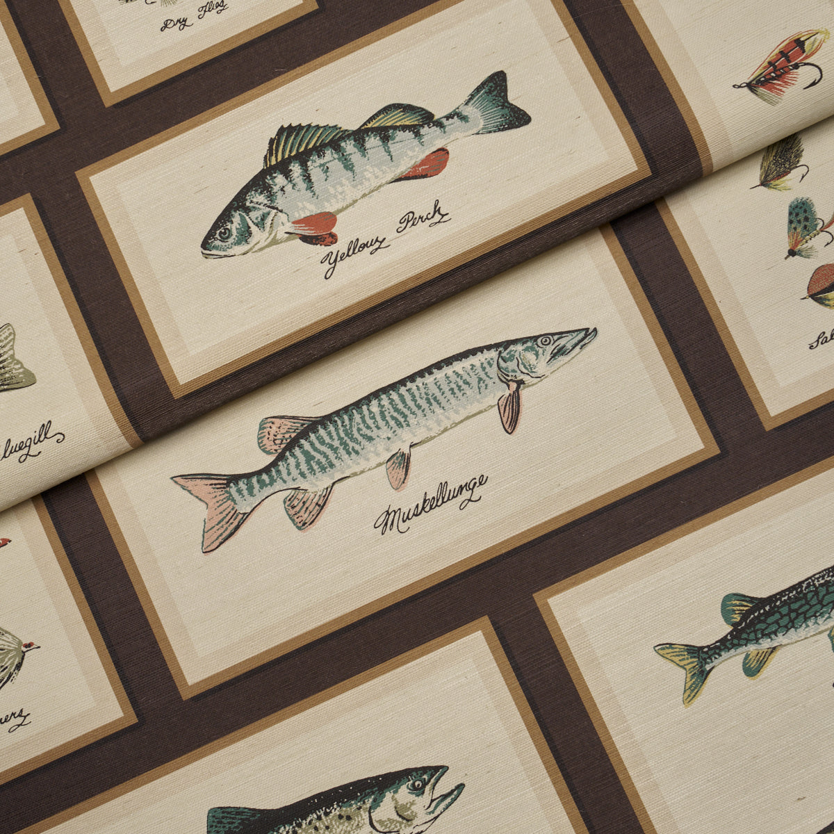 Purchase 5017003 | Jamie'S Trophies Sisal, Charcoal - Schumacher Wallpaper