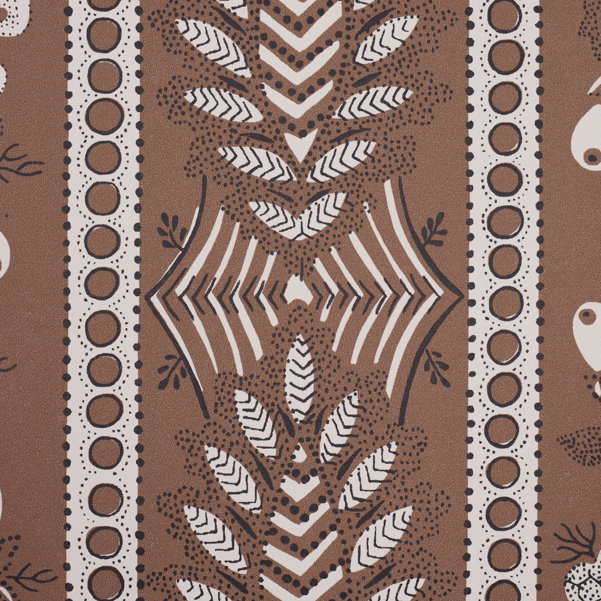 Purchase 5017011 | Richmond House, Mocha - Schumacher Wallpaper