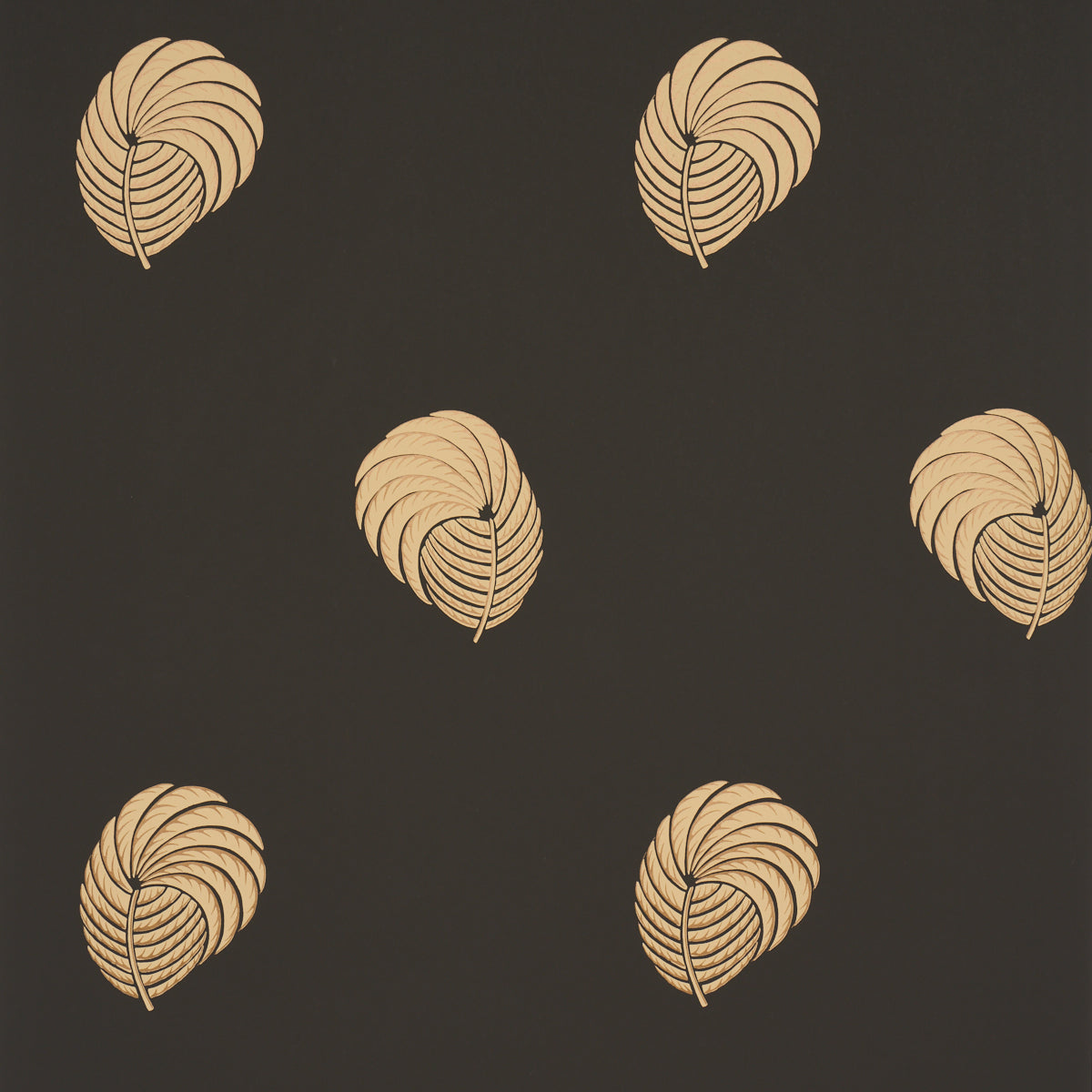 Purchase 5017050 | Royal Plume, Carbon - Schumacher Wallpaper