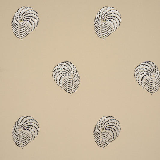 Purchase 5017052 | Royal Plume, Tan - Schumacher Wallpaper