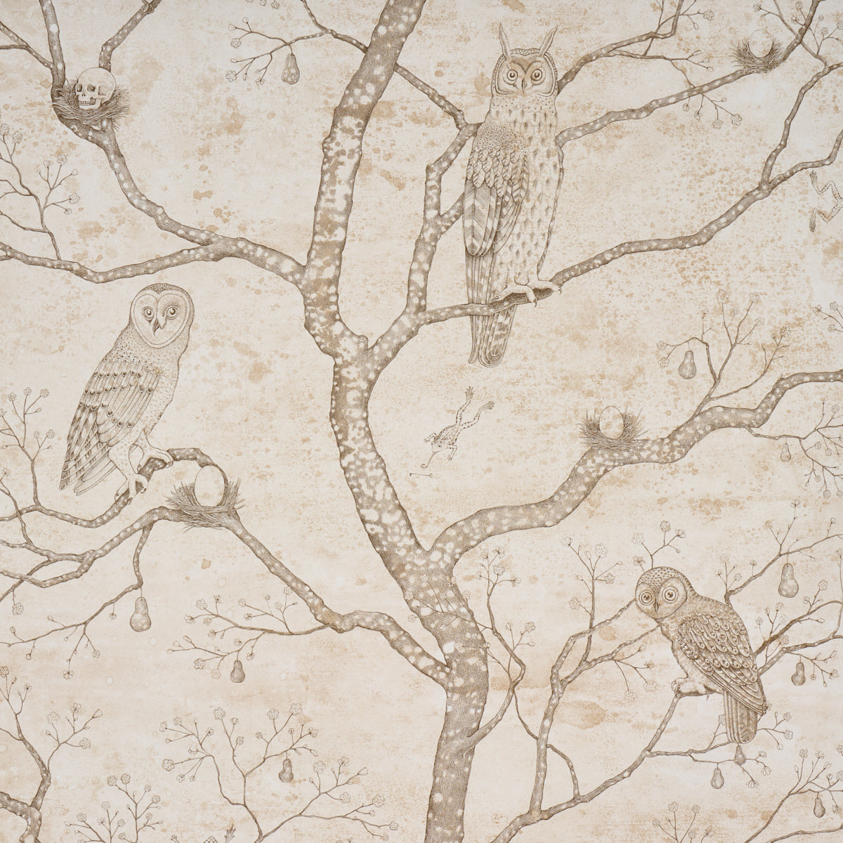 Purchase 5017091 | L’Attesa Nella Notte, Ivory - Schumacher Wallpaper