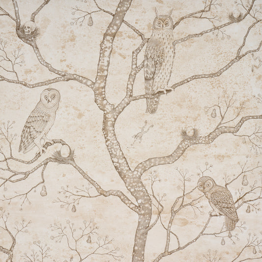 Purchase 5017091 | L’Attesa Nella Notte, Ivory - Schumacher Wallpaper