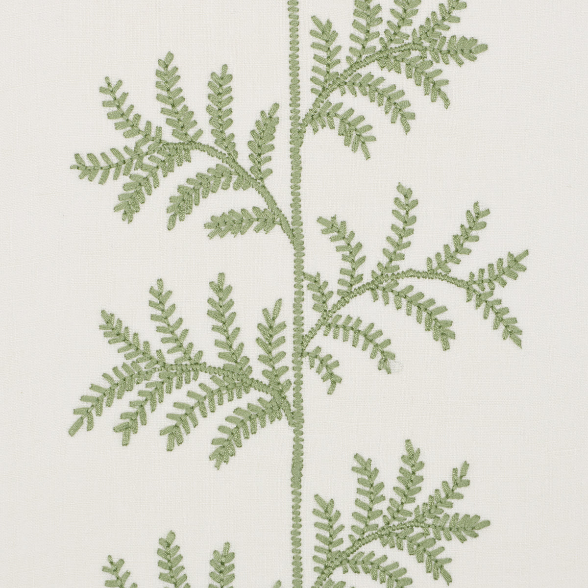 Purchase 5017100 | Eloise Embroidery Wallcovering, Sage - Schumacher Wallpaper