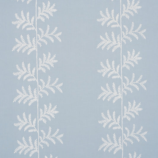 Purchase 5017102 | Eloise Embroidery Wallcovering, Sky - Schumacher Wallpaper