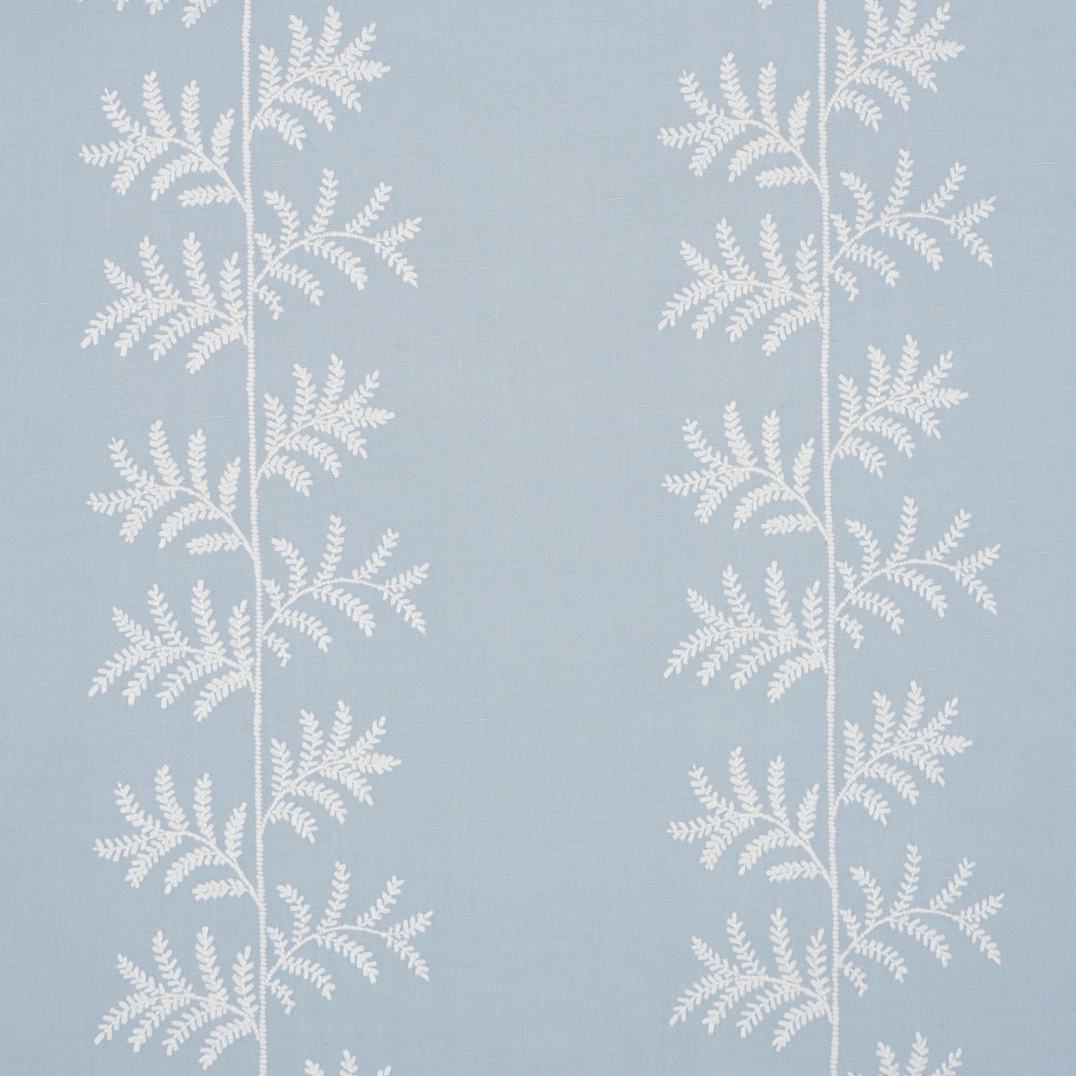 Purchase 5017102 | Eloise Embroidery Wallcovering, Sky - Schumacher Wallpaper