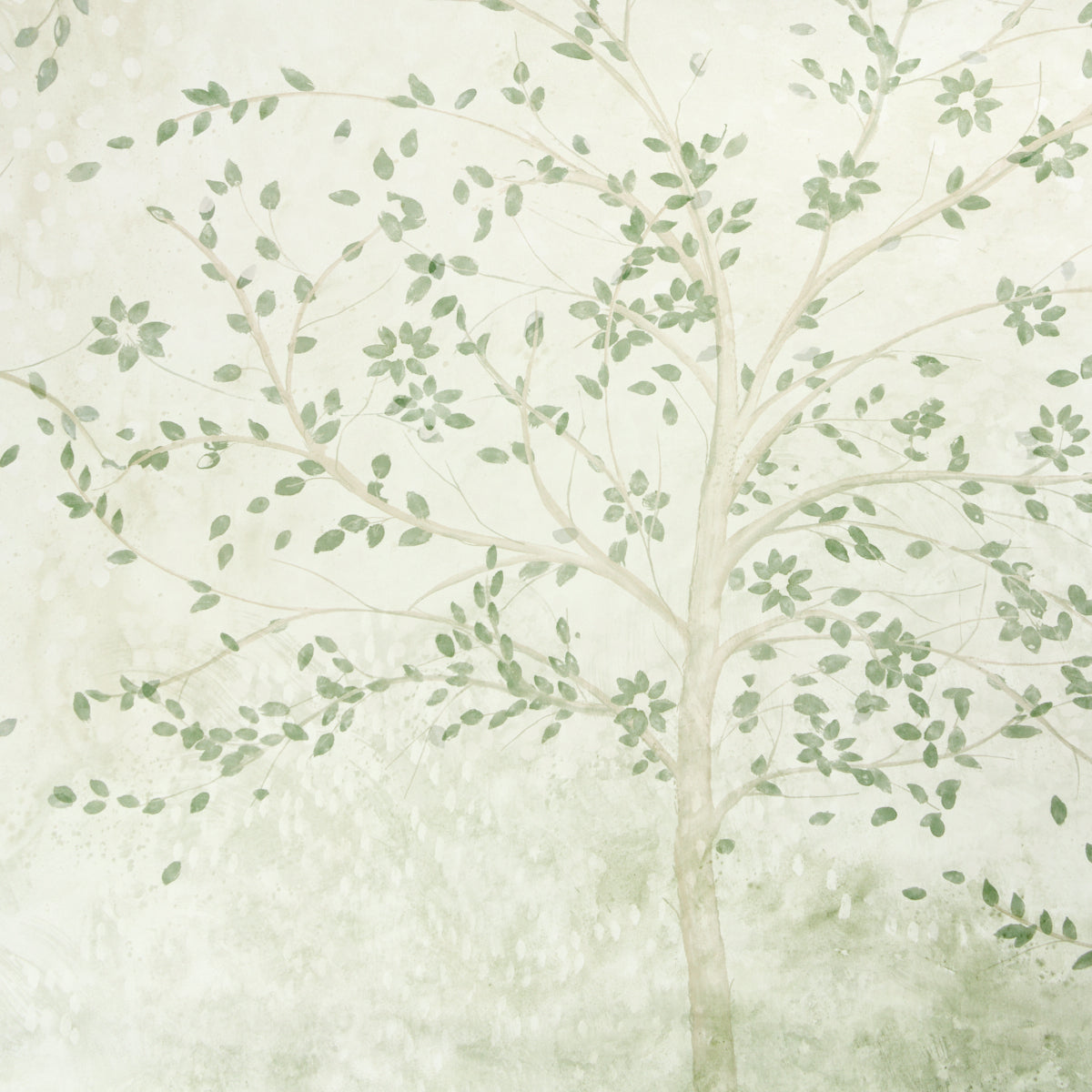 Purchase 5017141 | Psalm 3 Panel Set, Alabaster - Schumacher Wallpaper