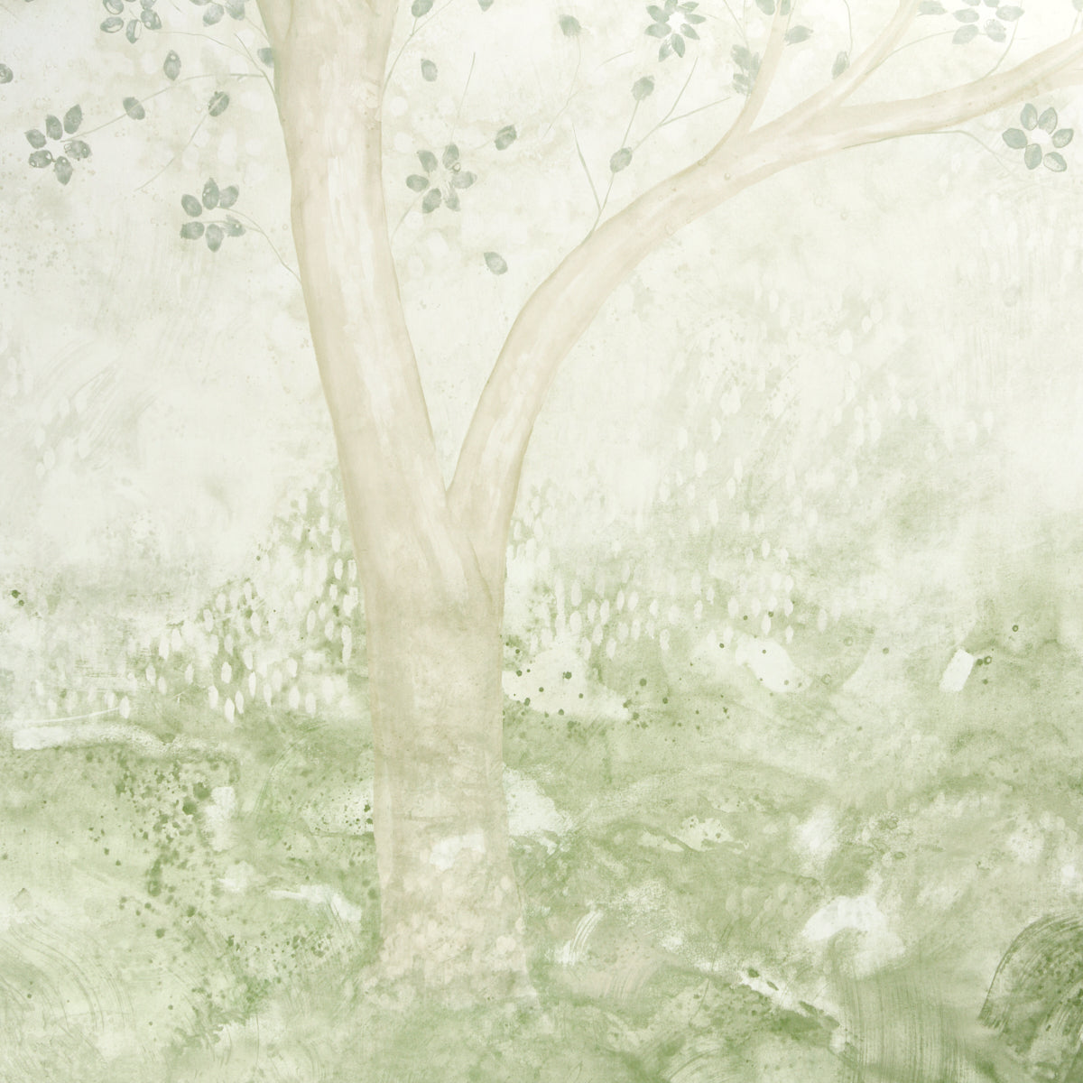 Purchase 5017141 | Psalm 3 Panel Set, Alabaster - Schumacher Wallpaper