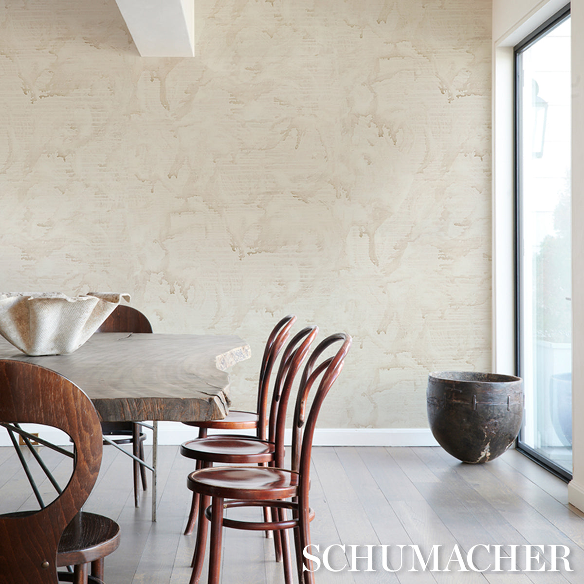 Purchase 5017150 | Valiant, Natural - Schumacher Wallpaper