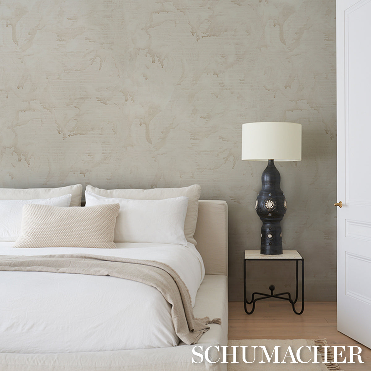 Purchase 5017150 | Valiant, Natural - Schumacher Wallpaper