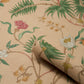 Purchase 5017170 | Arasi Botanical, Coral - Schumacher Wallpaper