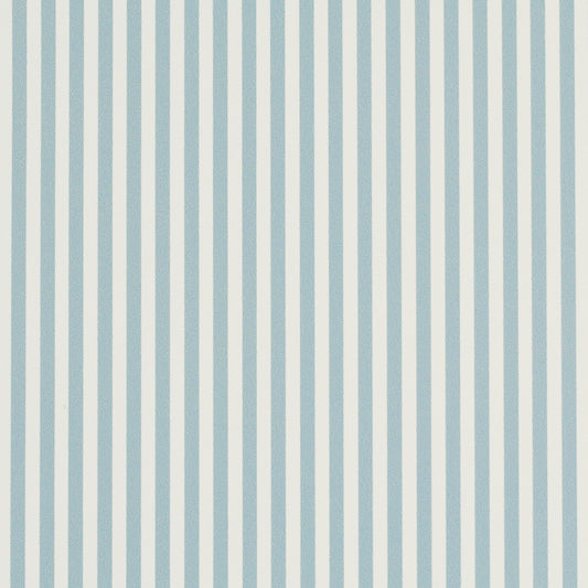 Purchase 5017191 | Emma Stripe Narrow, Chambray - Schumacher Wallpaper