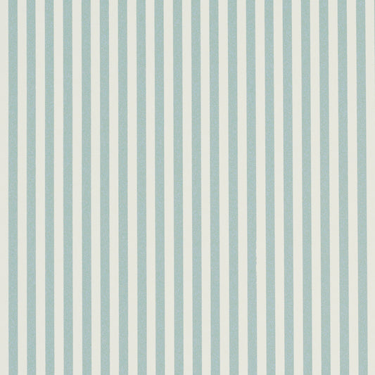 Purchase 5017194 | Emma Stripe Narrow, Aqua - Schumacher Wallpaper