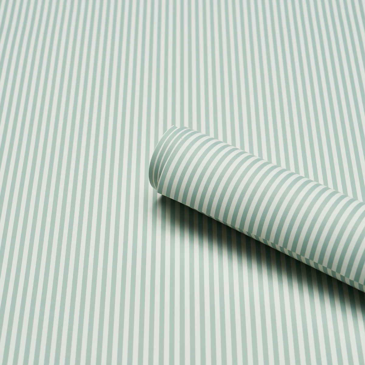 Purchase 5017195 | Emma Stripe Narrow, Teal - Schumacher Wallpaper